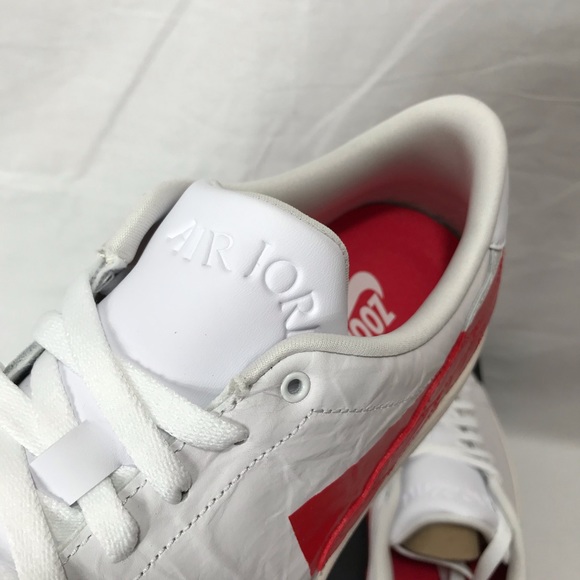 Jordan 1 Centre Court White University Red Size 10 - Picture 8 of 12